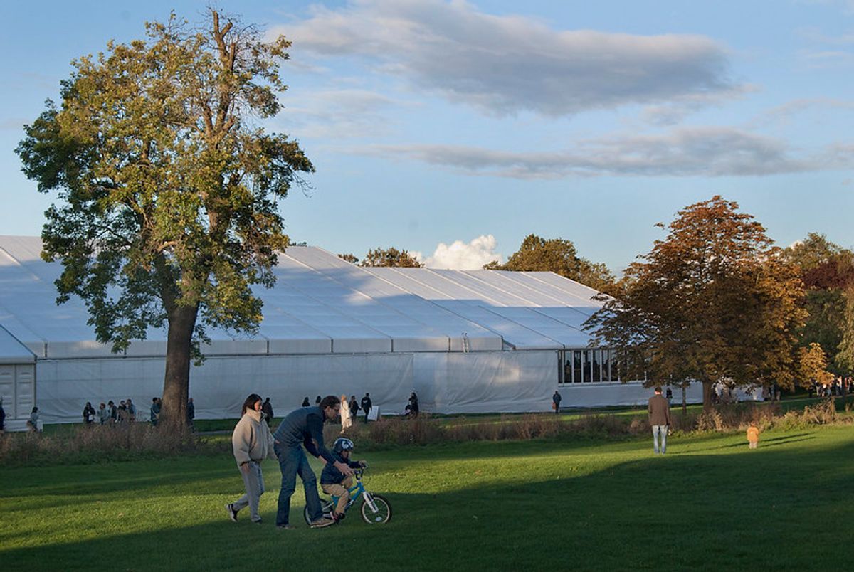The participating fairs, including Frieze, have committed to working towards near zero waste
Photo by Lyndon Douglas. Courtesy Frieze / Lyndon Douglas Photography