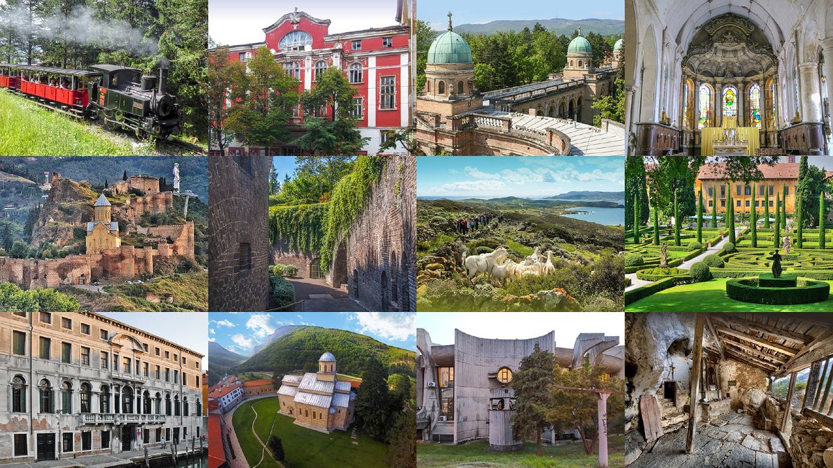 Europa Nostra has announced 12 candidates for its 2021 list of Europe's seven most endangered sites Courtesy of Europa Nostra