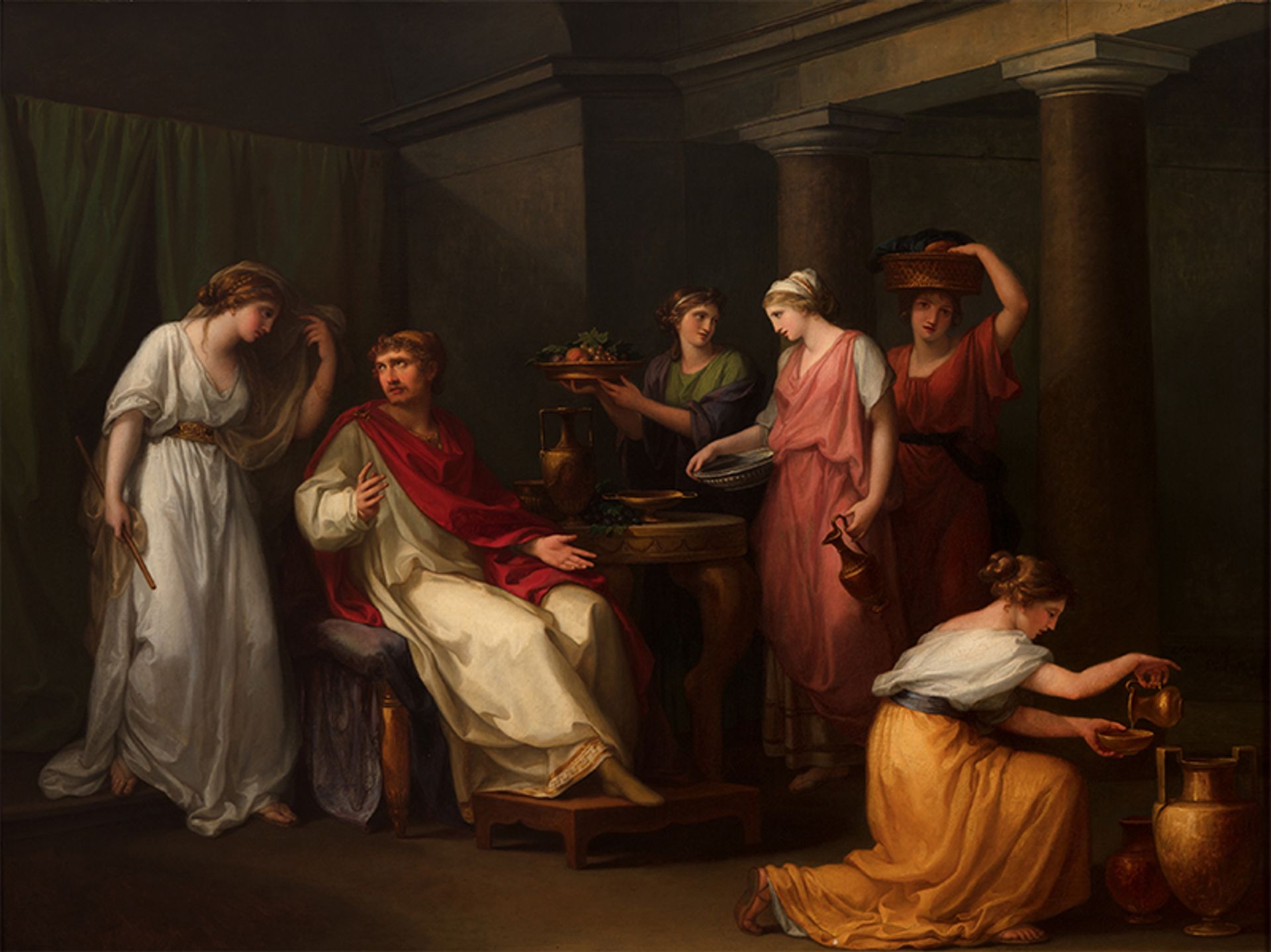 Angelika Kauffmann, Ulysses on the Island of Circe (1793) Courtesy of the Barrett Collection