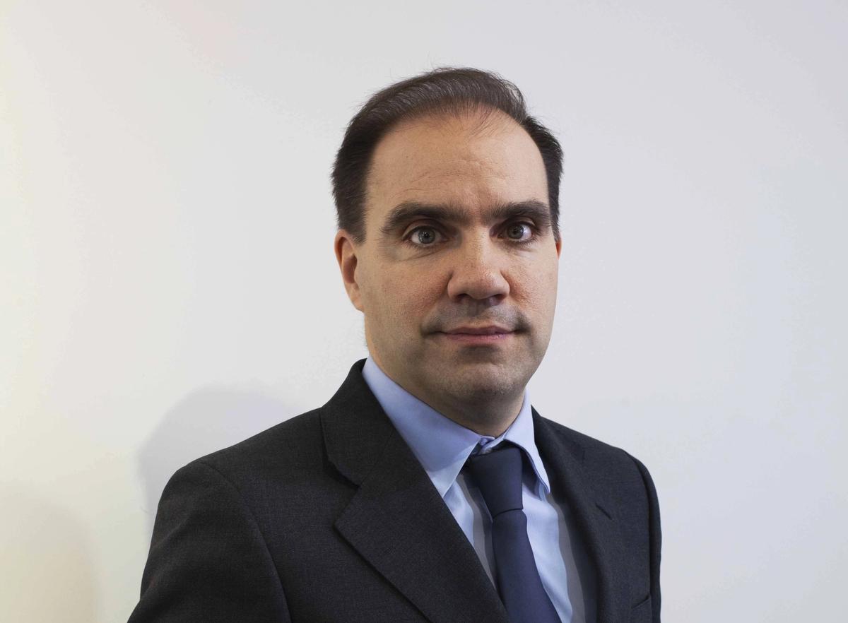 Francis Outred, Christie’s head of post-war and contemporary art in Europe Gautier Deblonde