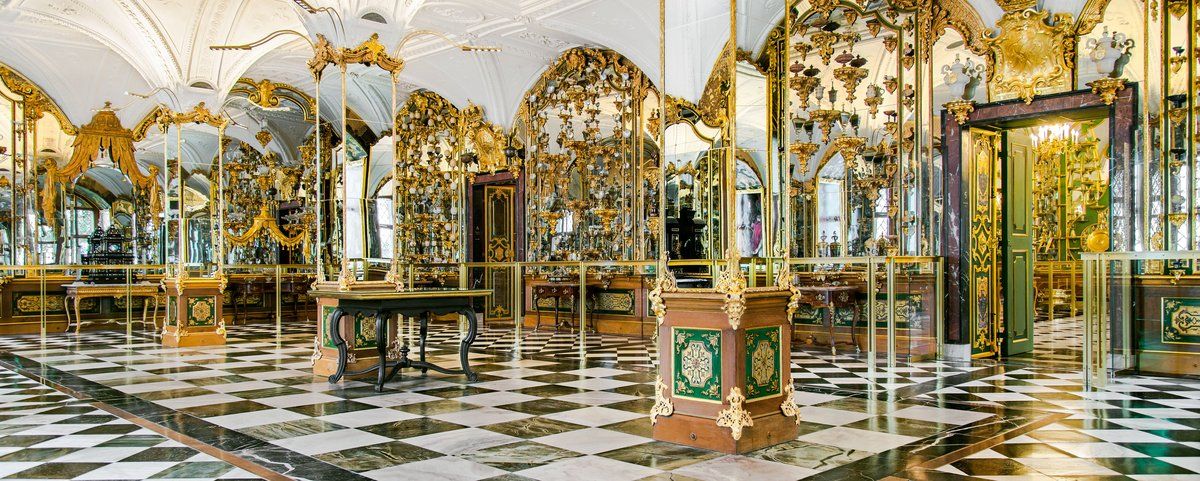 Green Vault Museum in Dresden was looted by thieves in 2019 
Courtesy of SKD