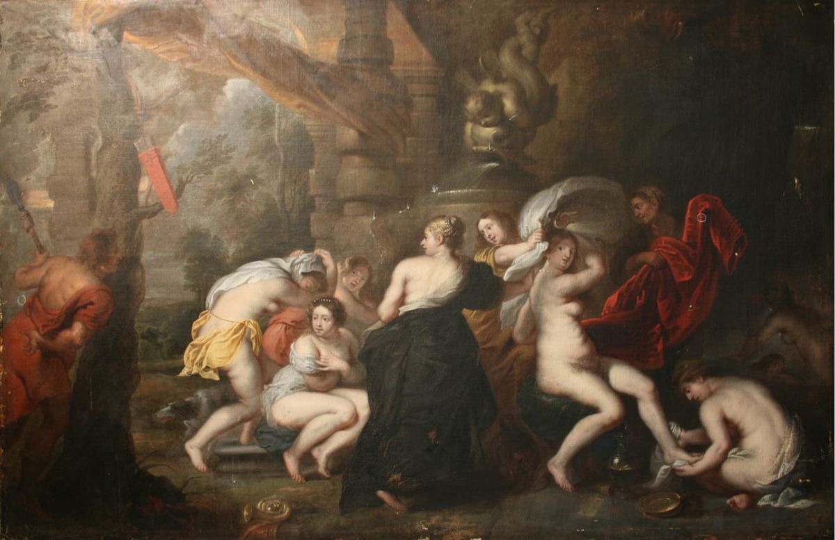 The chairman of the Centrum Rubenianum says a condition report makes it clear the work “is not the real thing"
A version of Rubens's ‘The Bath of Diana’, the authenticity of which is disputed. Private collection, France