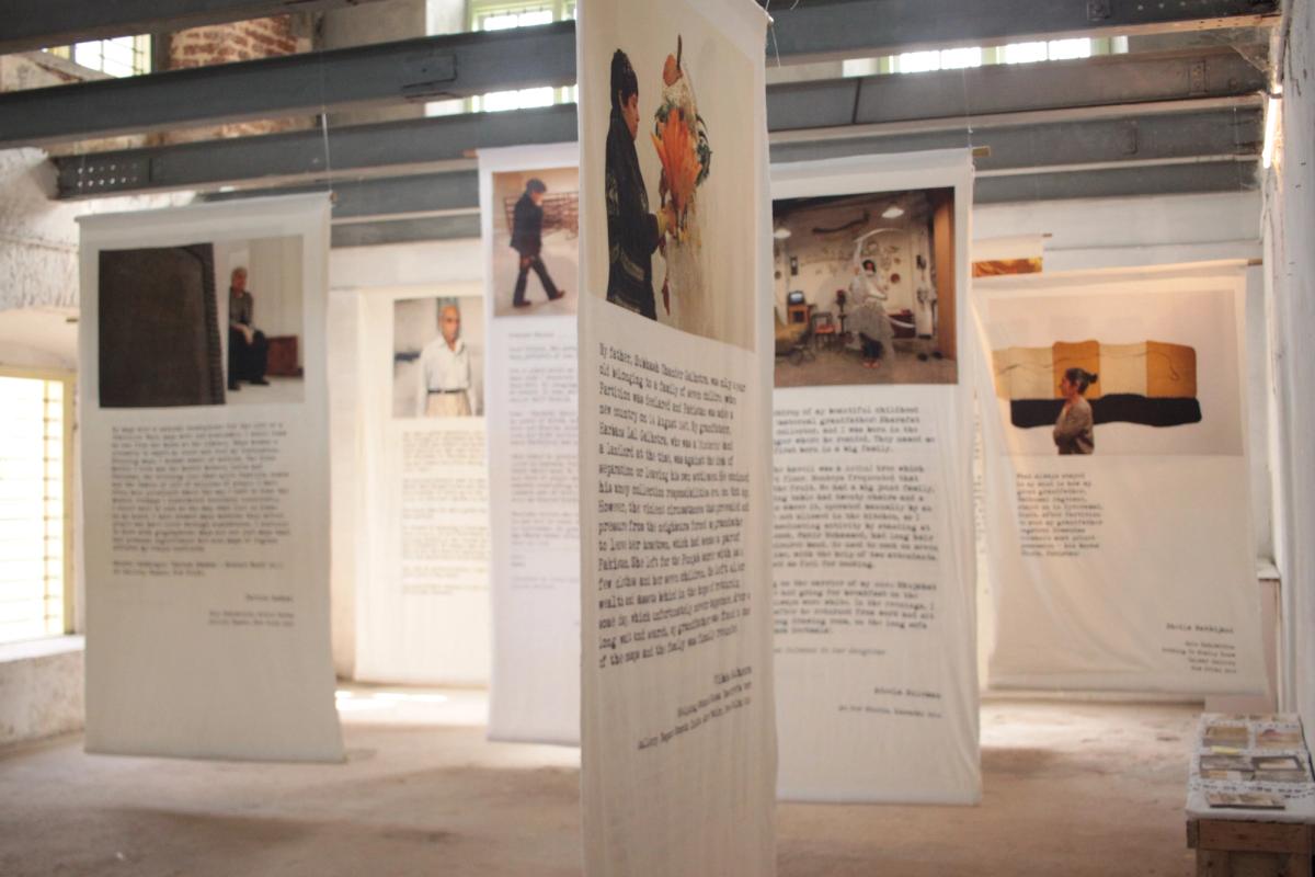 Postcards from Home, shown at the 2018 Kochi Biennial. Photo: Manisha Gera Baswani