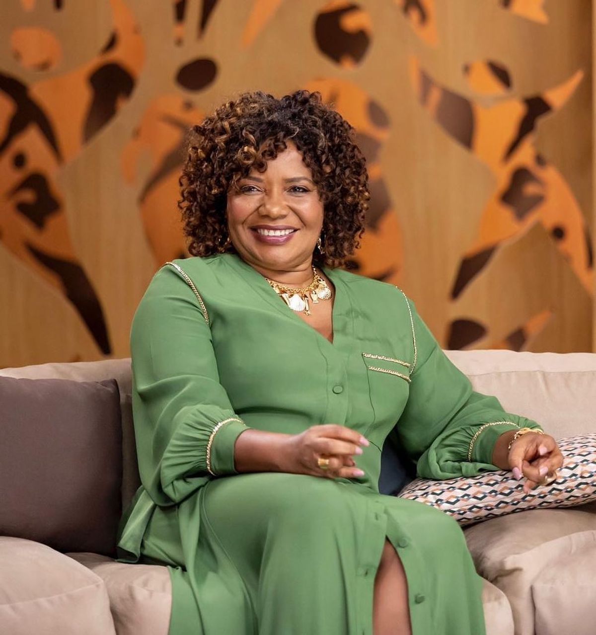 Margareth Menezes. Kelly Fuzaro/GNT.