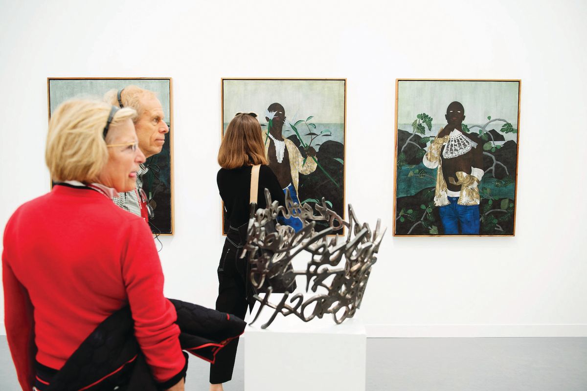 The art world remains predominantly white Courtesy of Linda Nylind/Frieze