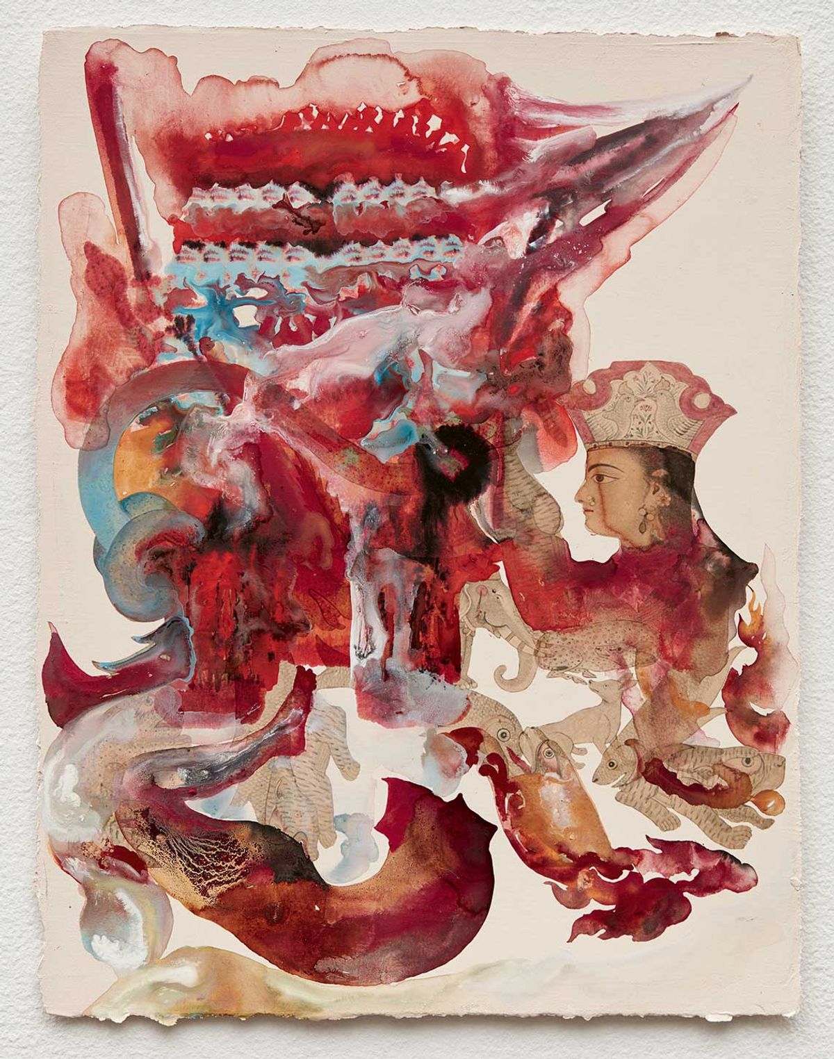 Shahzia Sikander’s Empire Follows Art: States of Agitation 11 (2020)

Photo: Jason Wyche; © the artist