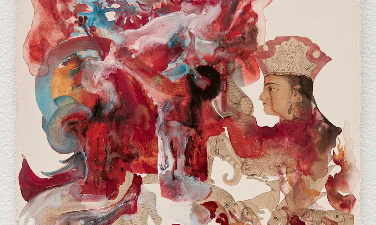 Pakistani artist Shahzia Sikander navigates her country's complex past-a new monograph tells her story