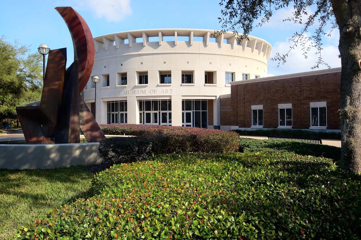 The Orlando Museum of Art building and grounds Photo by Mr X via Wikimedia Commons