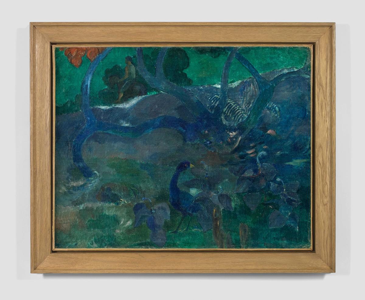Te Bourao (The Purao Tree) by Paul Gauguin was painted shortly before the artist's failed suicide attempt Courtesy of Artcurial