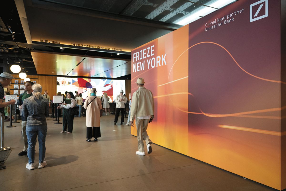 For the fifth consecutive year, Frieze New York is hosting around 65 galleries at the Shed
Courtesy Frieze; Photo: Casey Kelbaugh