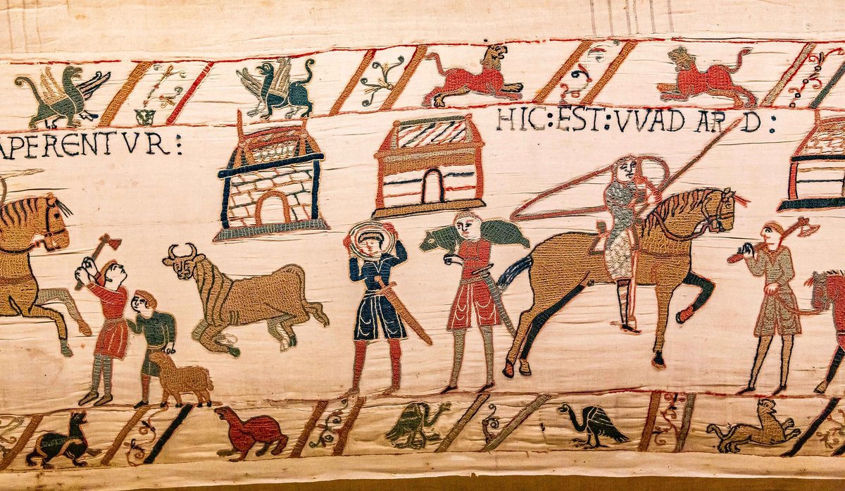 The textile celebrates William the Conqueror’s victory in the Battle of Hastings in 1066
Photo: photogolfer