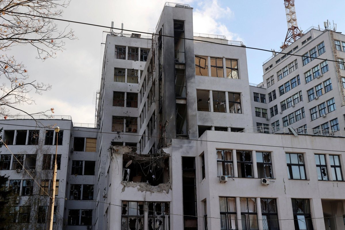 Derzhprom has been protected by its vast three-block size and innovative design
Photo: Ukrinform / Alamy Stock Photo