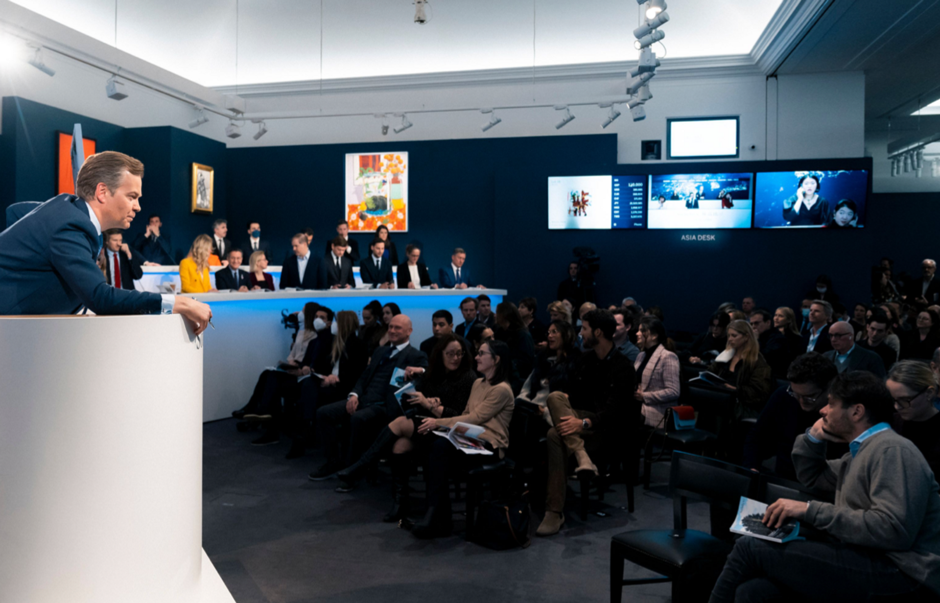 According to the sixth edition of the Art Basel and UBS Global Art Market Report, published this week, sales by dealers and auction houses reached an estimated $65.1 billion in 2021, up 29% on 2020 and even nudging past the $64.1 billion made in 2019 Courtesy of Sotheby's