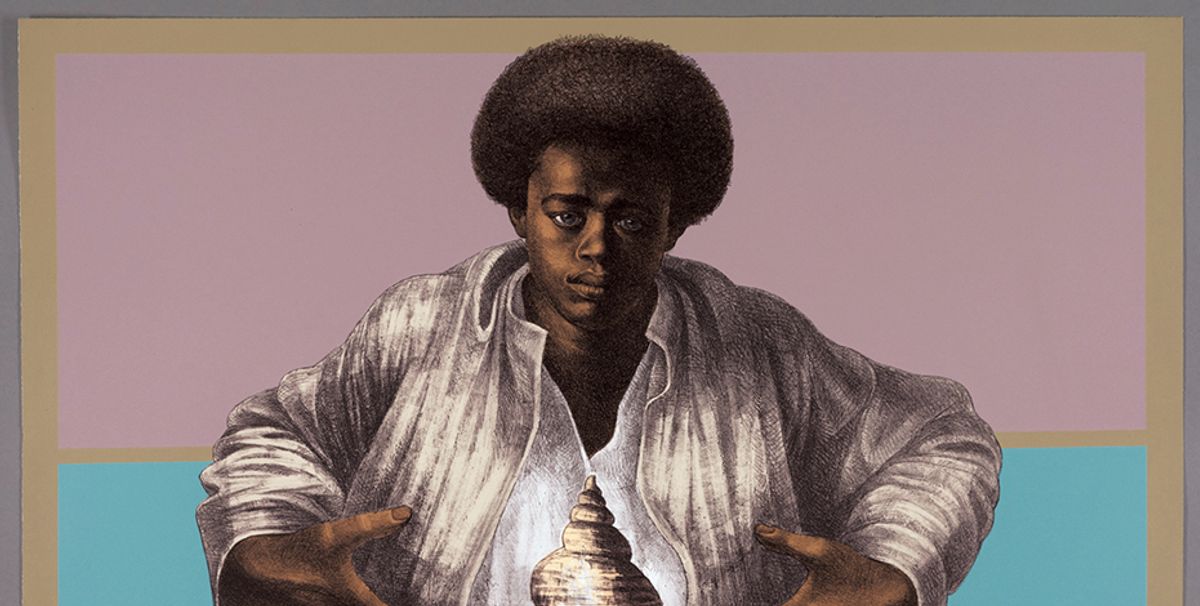 Charles White's Sound of Silence (1978) © The Charles White Archives. Photo: The Art Institute of Chicago