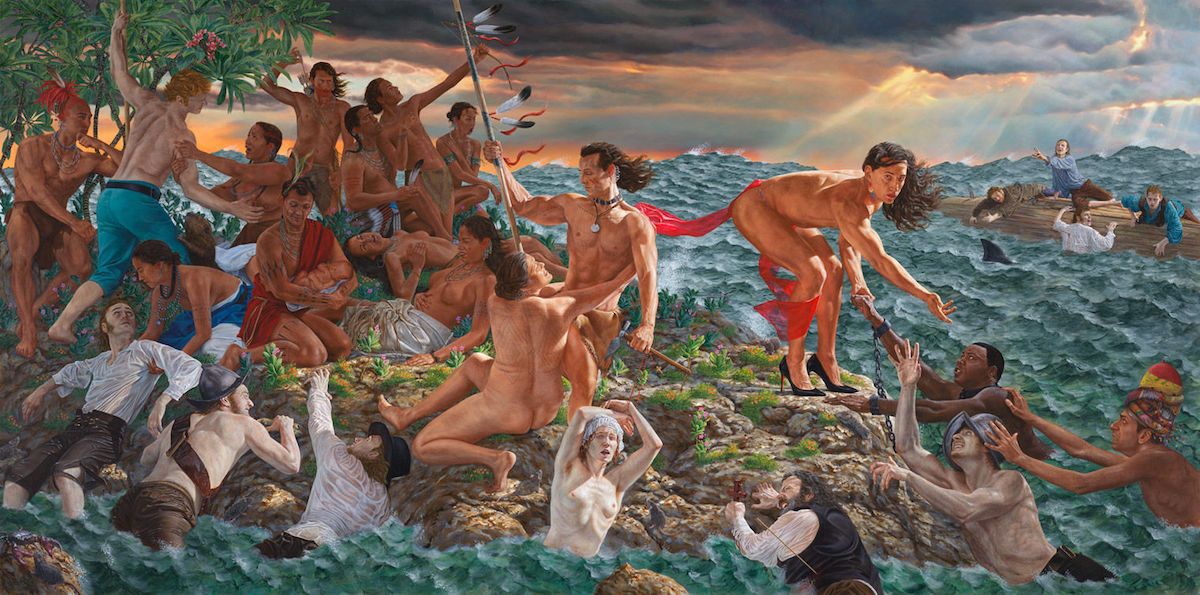 Kent Monkman, Welcoming the Newcomers (2019) Courtesy of the artist