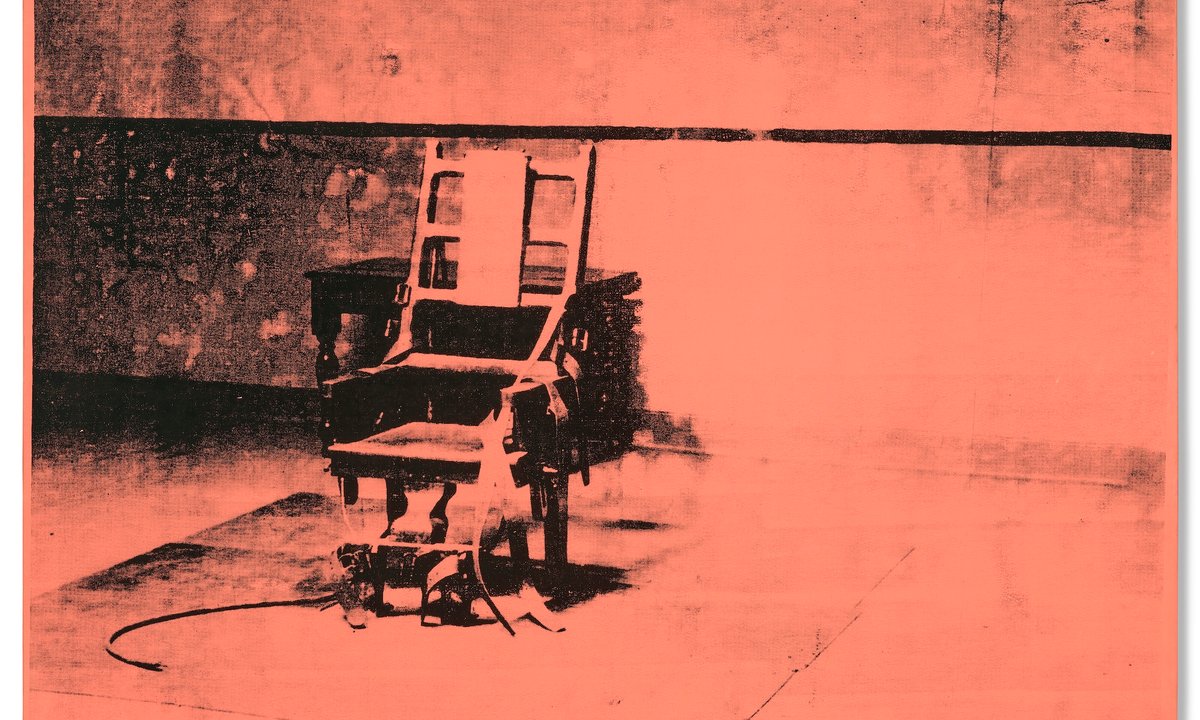 Warhol electric chair canvas could bring m during New York auction season – The Art Newspaper Warhol electric chair canvas could bring m during New York auction season – The Art Newspaper