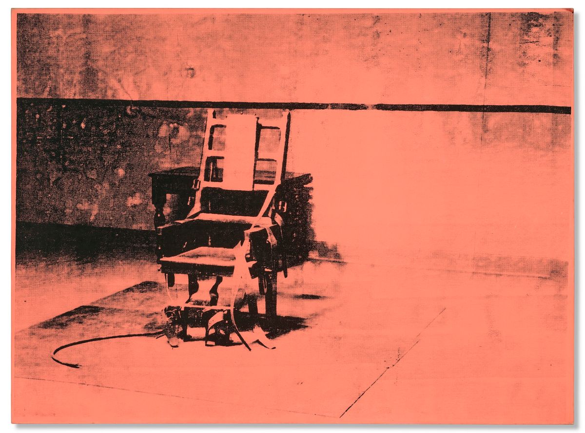 Andy Warhol, Big Electric Chair, 1967-68 Courtesy Christie's Images Ltd