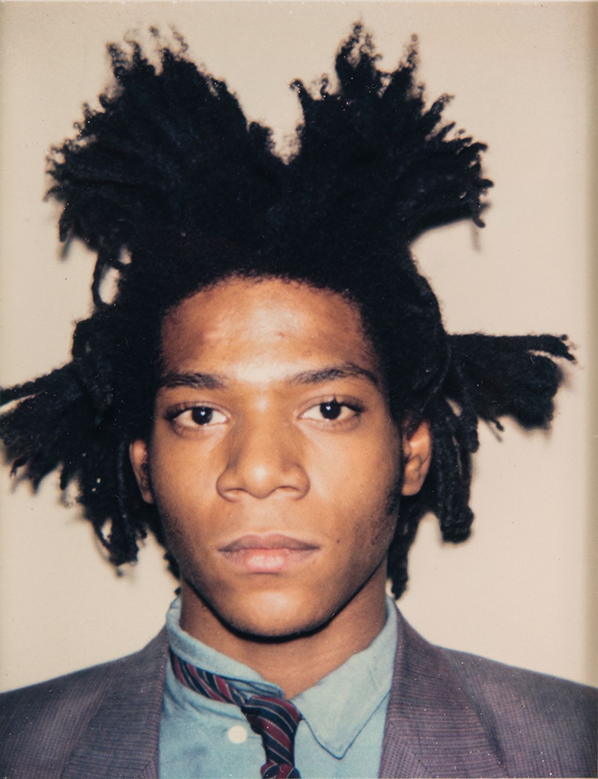Jean-Michel Basquiat (1982) by Andy Warhol © The Andy Warhol Foundation for the Visual Arts, Inc. Licensed by ADAGP