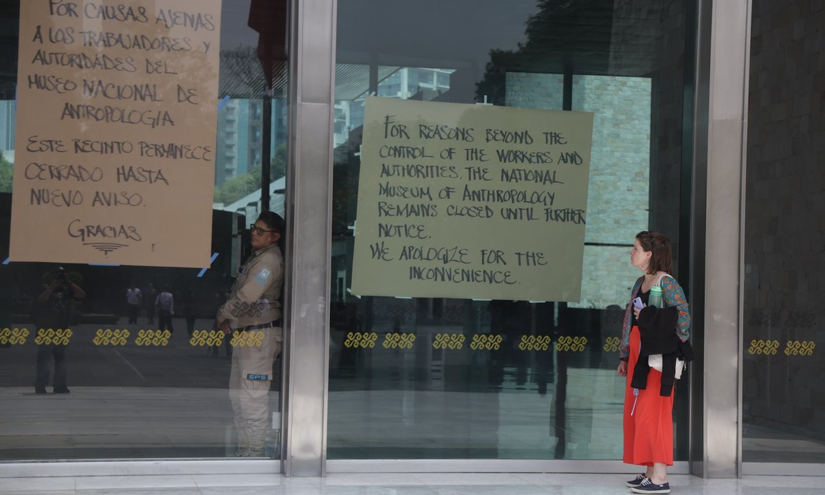 Mexico's most popular museum reopens after lack of security guards caused it to shutter