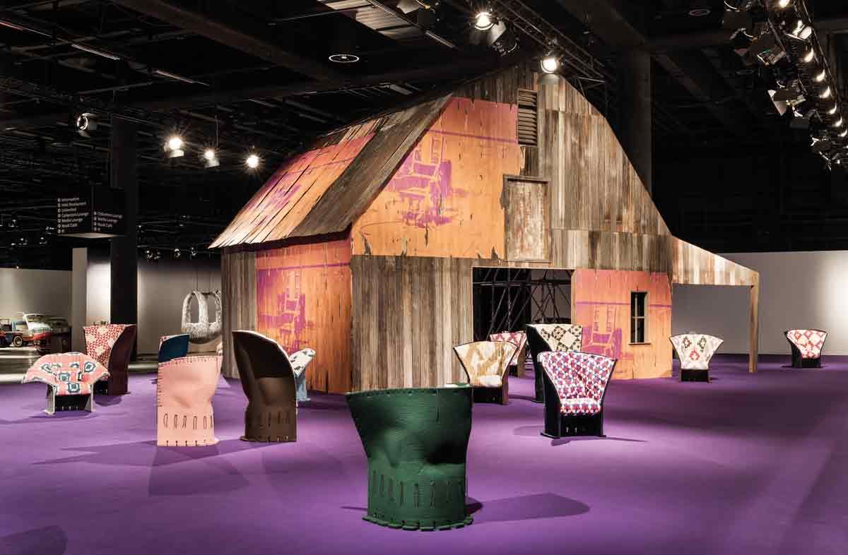 Way out West meets urban chic: Calvin Klein’s barnstorming installation Courtesy of Calvin Klein/Delfino Sisto Legnani