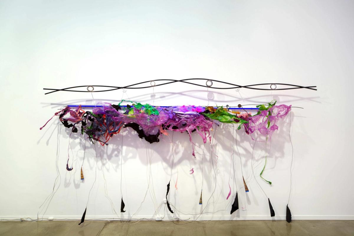 The organisation Anonymous Was A Woman, which commissioned the report, is staging a show at New York University’s Grey Art Museum featuring 25 years of women artists to whom it has awarded grants. Shown here is Judy Pfaff's Ram’s Delhi (2012)
Courtesy the artist and Miles McEnery Gallery, New York