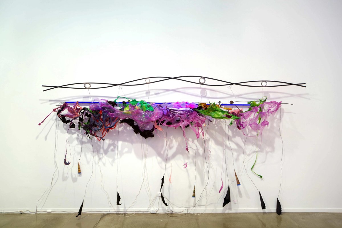 The organisation Anonymous Was A Woman, which commissioned the report, is staging a show at New York University’s Grey Art Museum featuring 25 years of women artists to whom it has awarded grants. Shown here is Judy Pfaff's Ram’s Delhi (2012)
Courtesy the artist and Miles McEnery Gallery, New York
