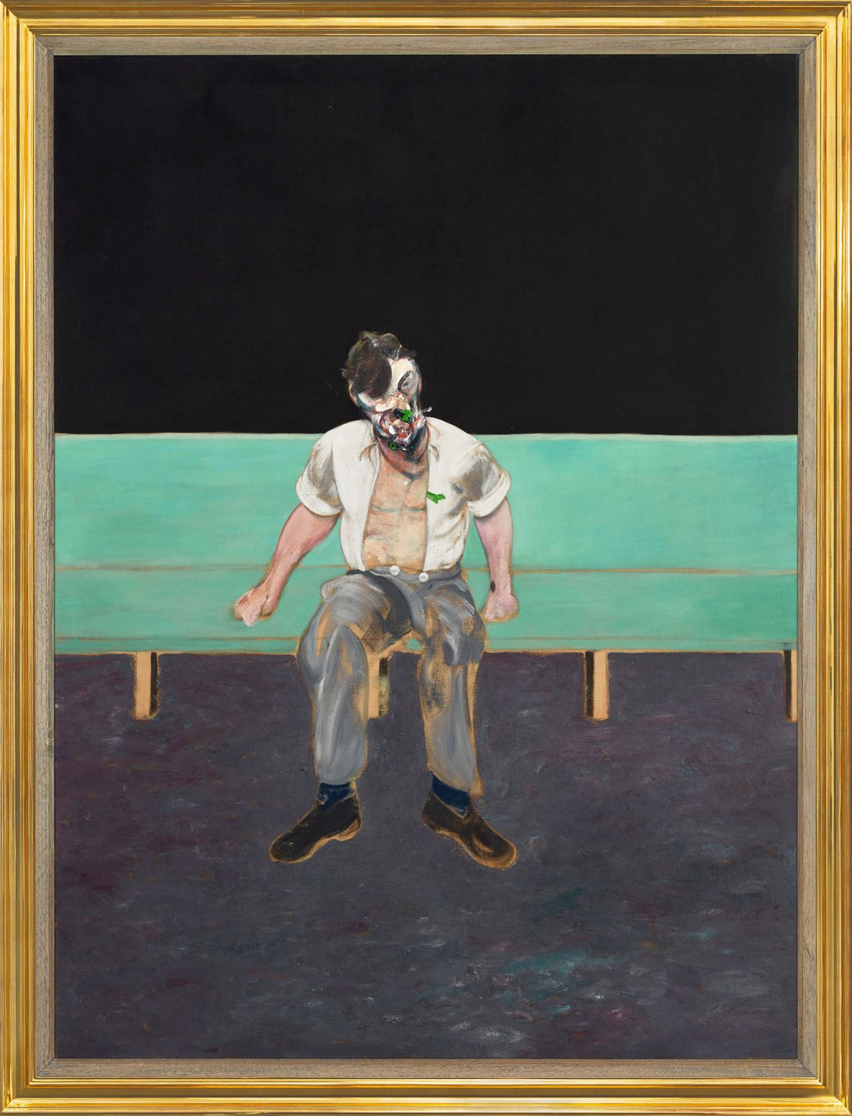 Francis Bacon's Study for Portrait of Lucian Freud (1964)