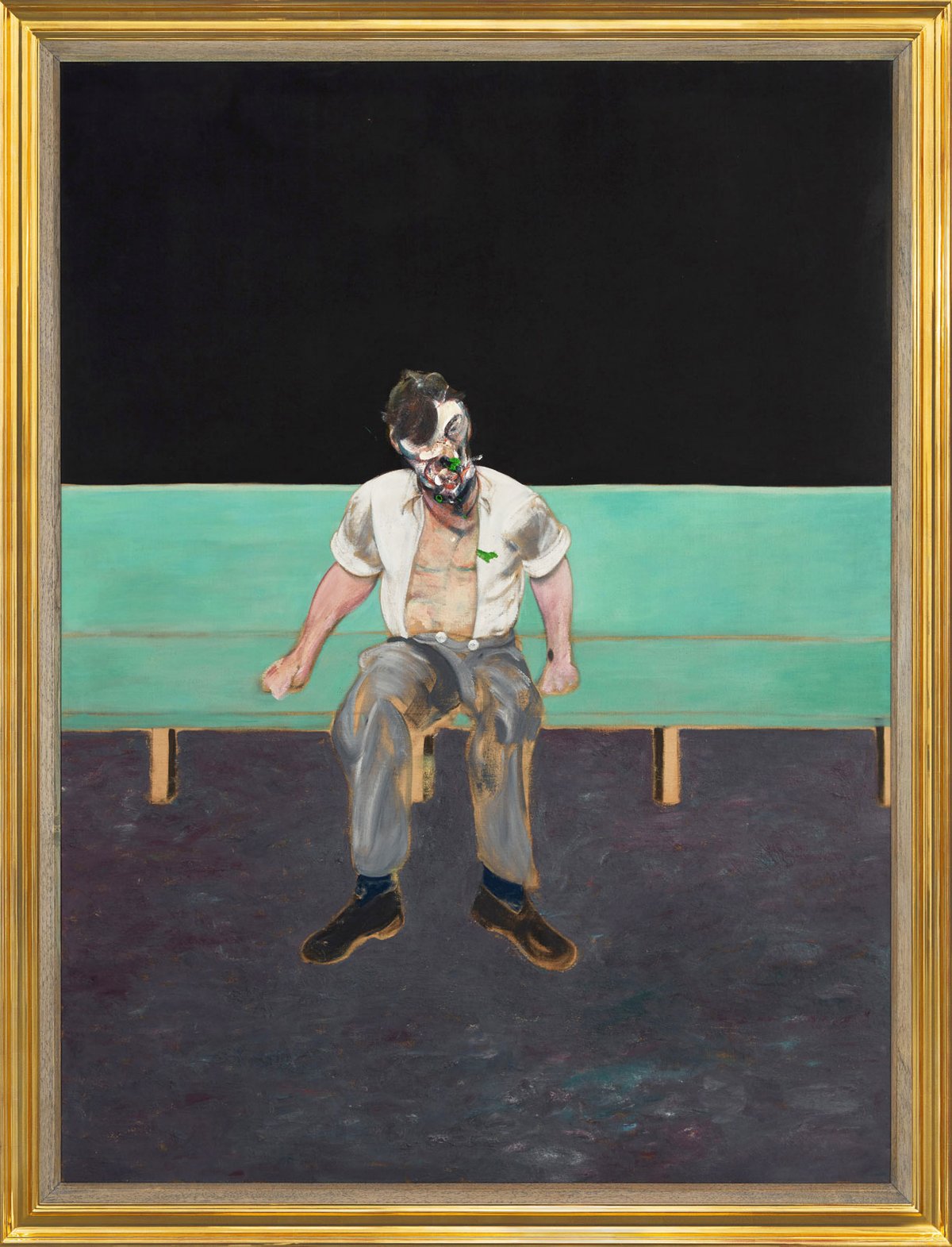 Francis Bacon's Study for Portrait of Lucian Freud (1964)