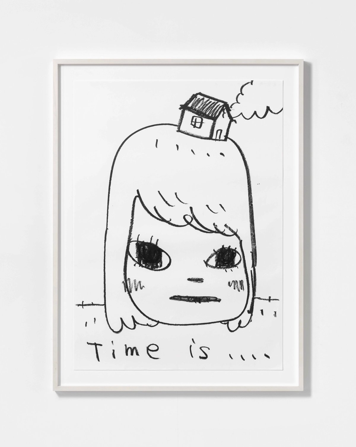 Yoshitomo Nara's Untitled (2023); Blum gave the artist his first US exhibition Photo: Hayato Wakabayashi