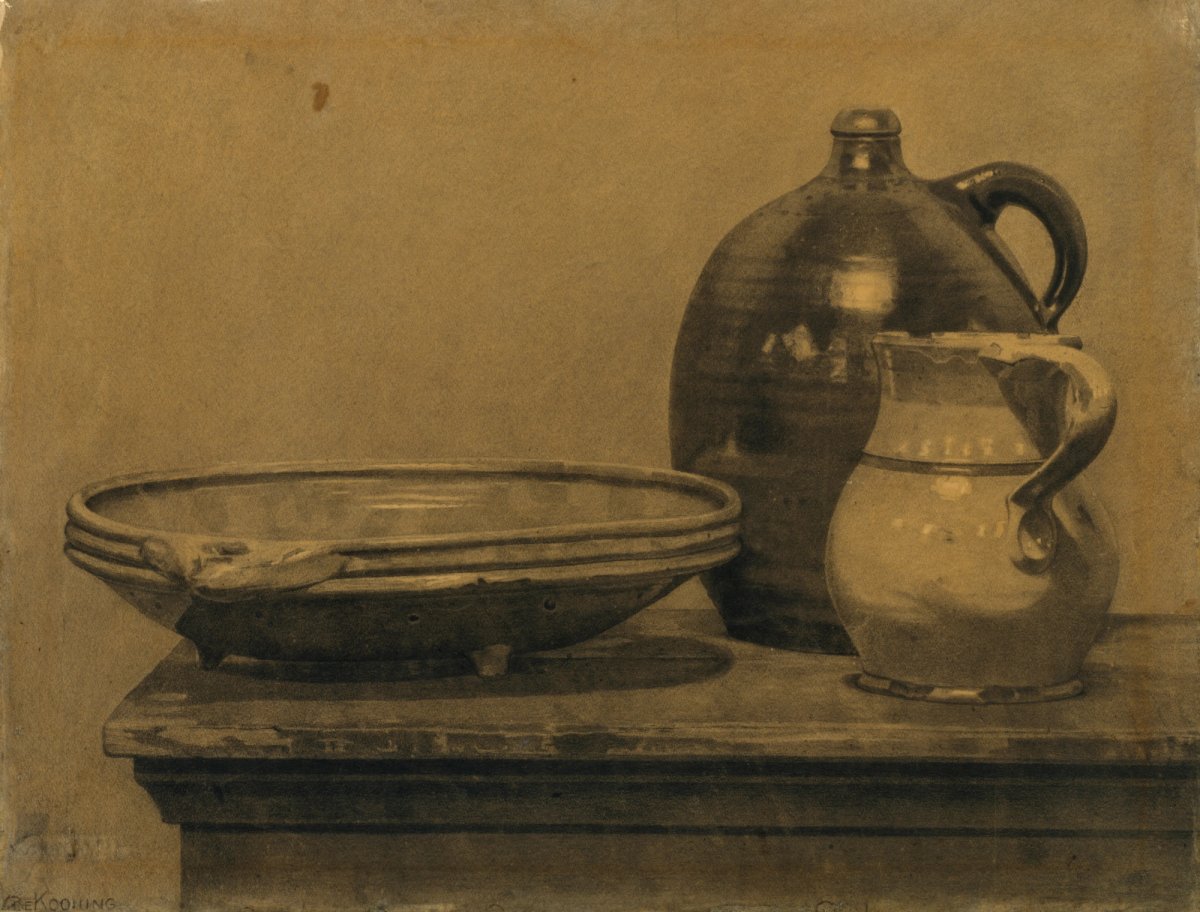 De Kooning’s Dish with Jugs (around 1919-21) Photo: © The Metropolitan Museum of Art; © 2026 The Willem de Kooning Foundation/Artists Rights Society, New York