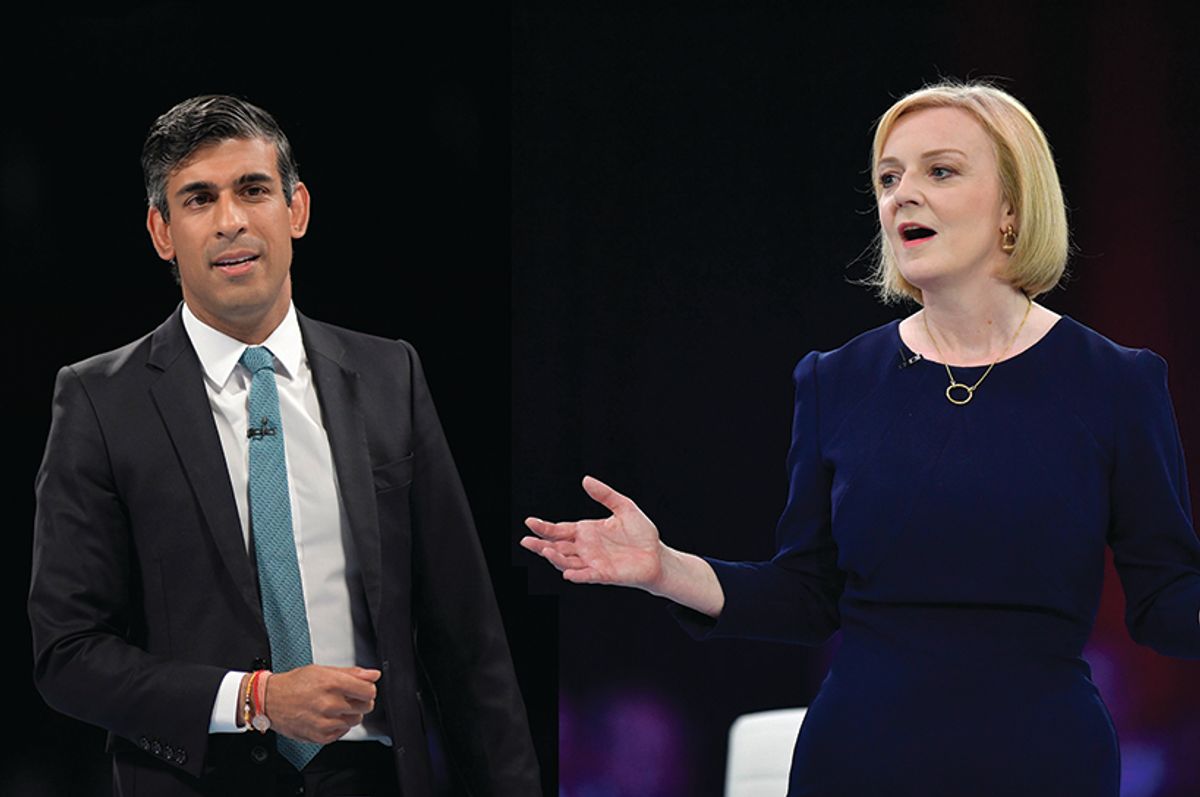As Liz Truss and Rishi Sunak compete to be the next UK prime minister, the culture war rhetoric grew louder
Photos: Daniel Lynch & Pete Maclaine/Parsons Media