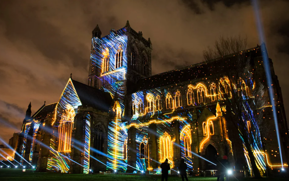 About Us, at Paisley Abbey, part of Unboxed festival. Photo: Lesley Martin