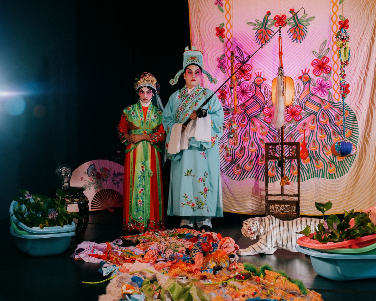 Alison Kuo (right) and Mei Brunette (left) Photo: Tommy Kha, courtesy the New Museum, New York