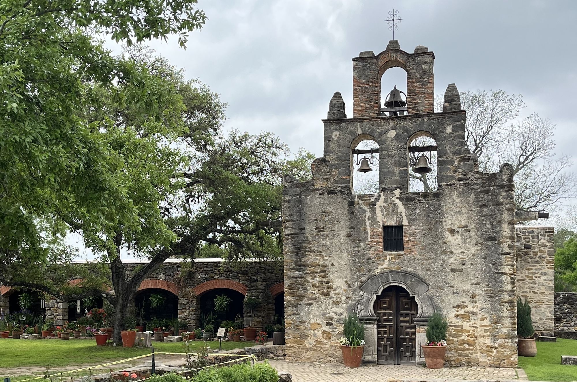 Mission Espada, one of the five San Antonio missions that make up the Unesco World Heritage site Photo by Michaelluckey, via Wikimedia Commons