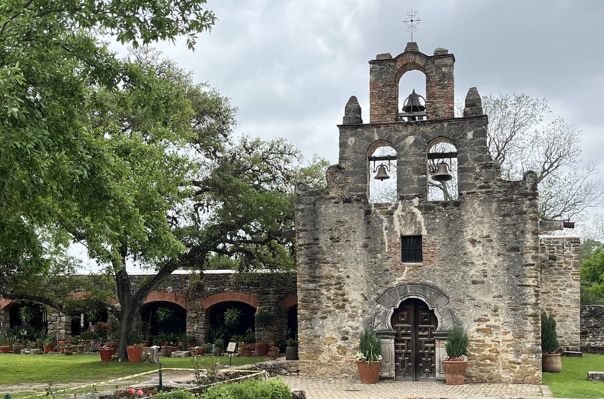 Mission Espada, one of the five San Antonio missions that make up the Unesco World Heritage site Photo by Michaelluckey, via Wikimedia Commons