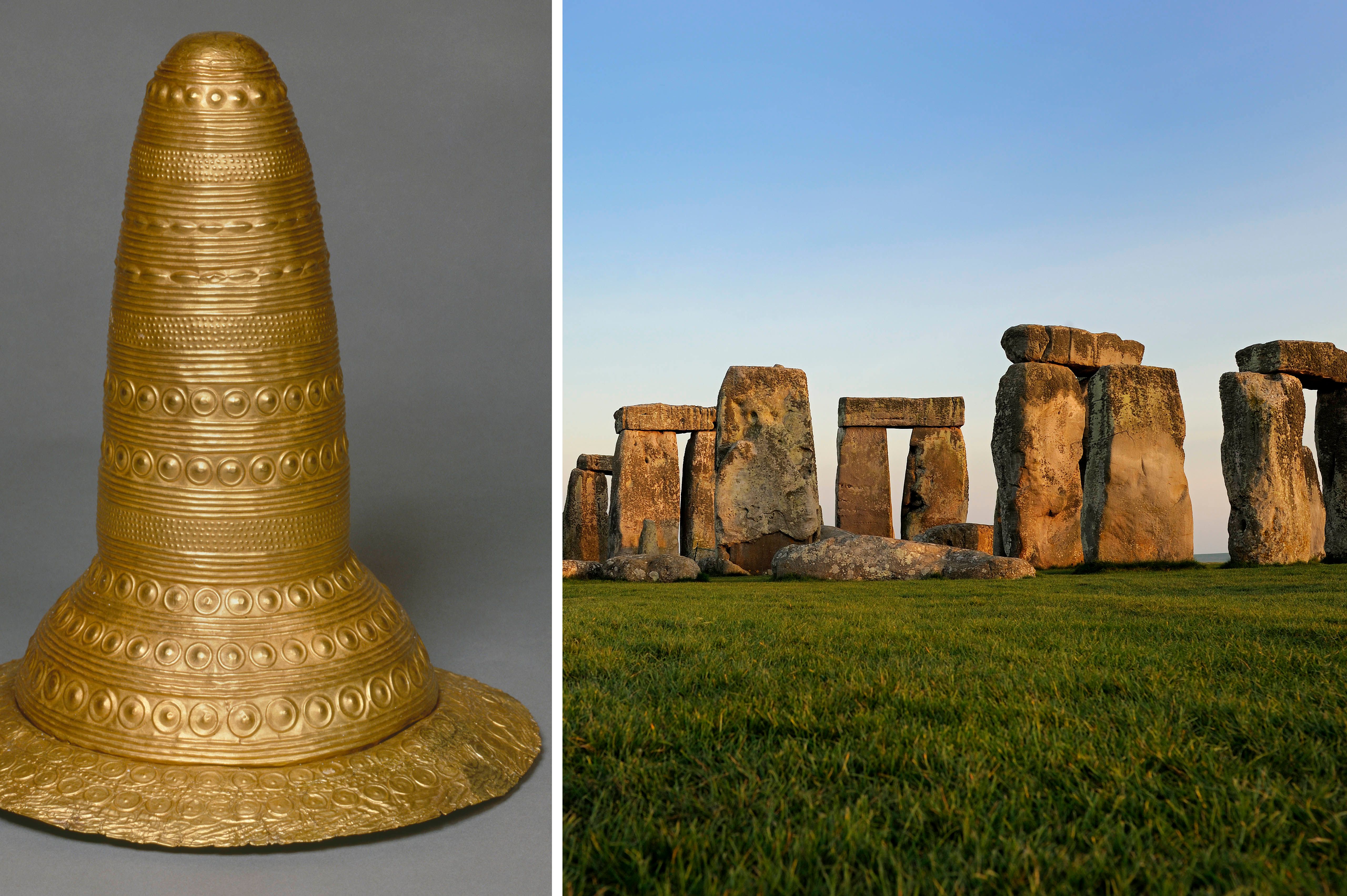 Golden hats, celestial discs and circles of wood and stone