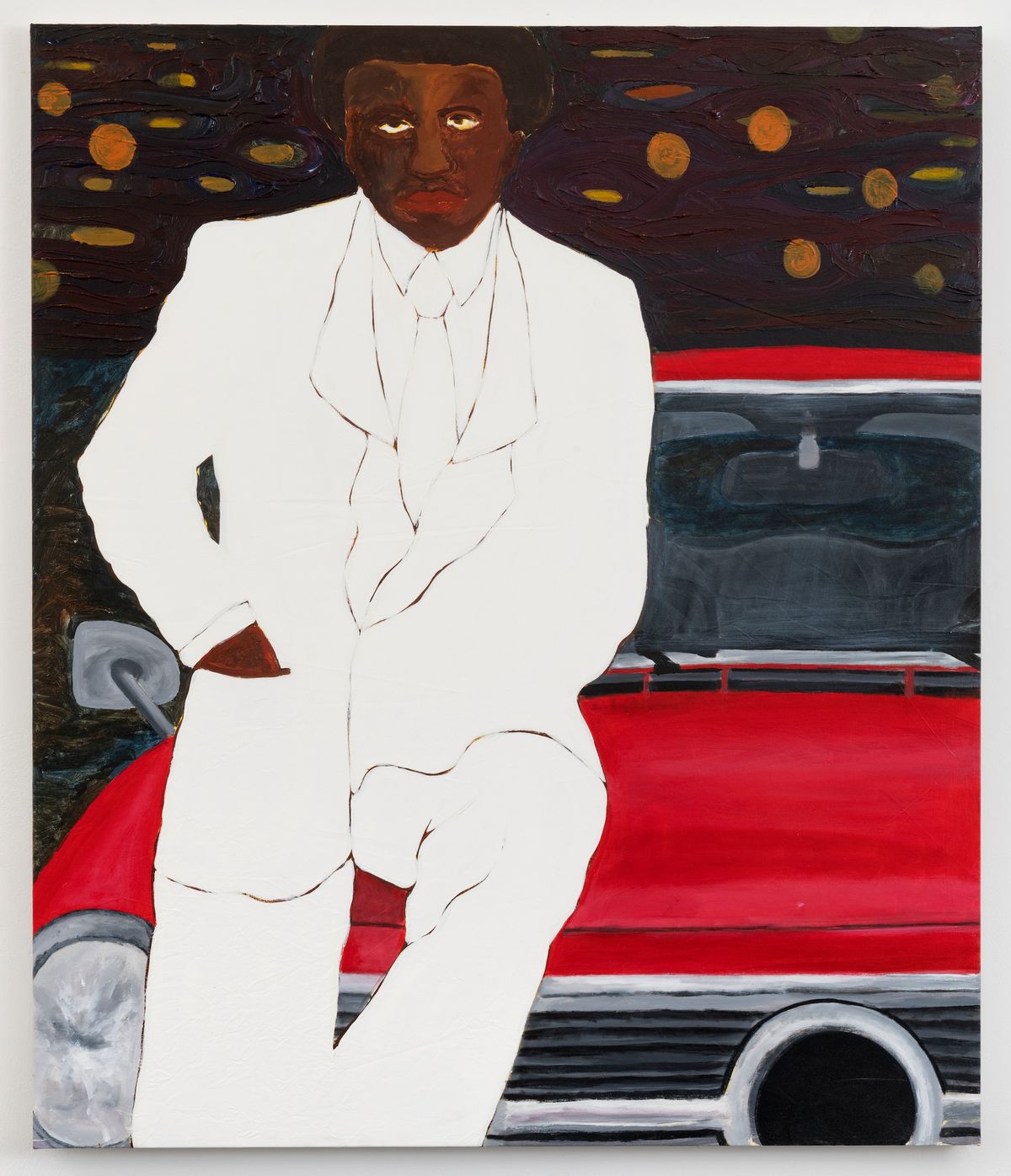 Gideon Appah, Bliss II (2020-21) Courtesy of the artist and Mitchell-Innes & Nash, New York. Photograph by Adam Reich