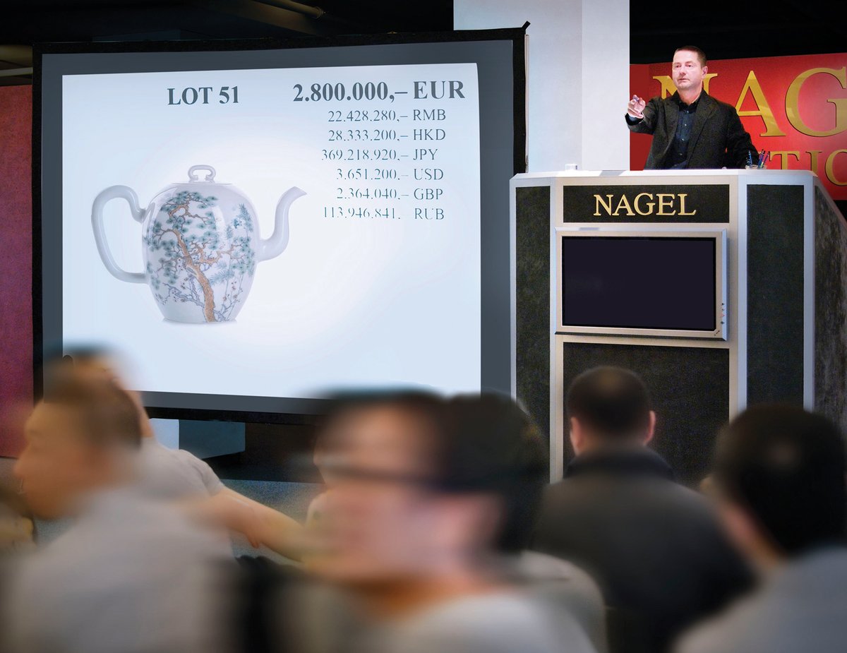 Nagel Auktionen has held sales abroad to bypass stringent German provenance requirements