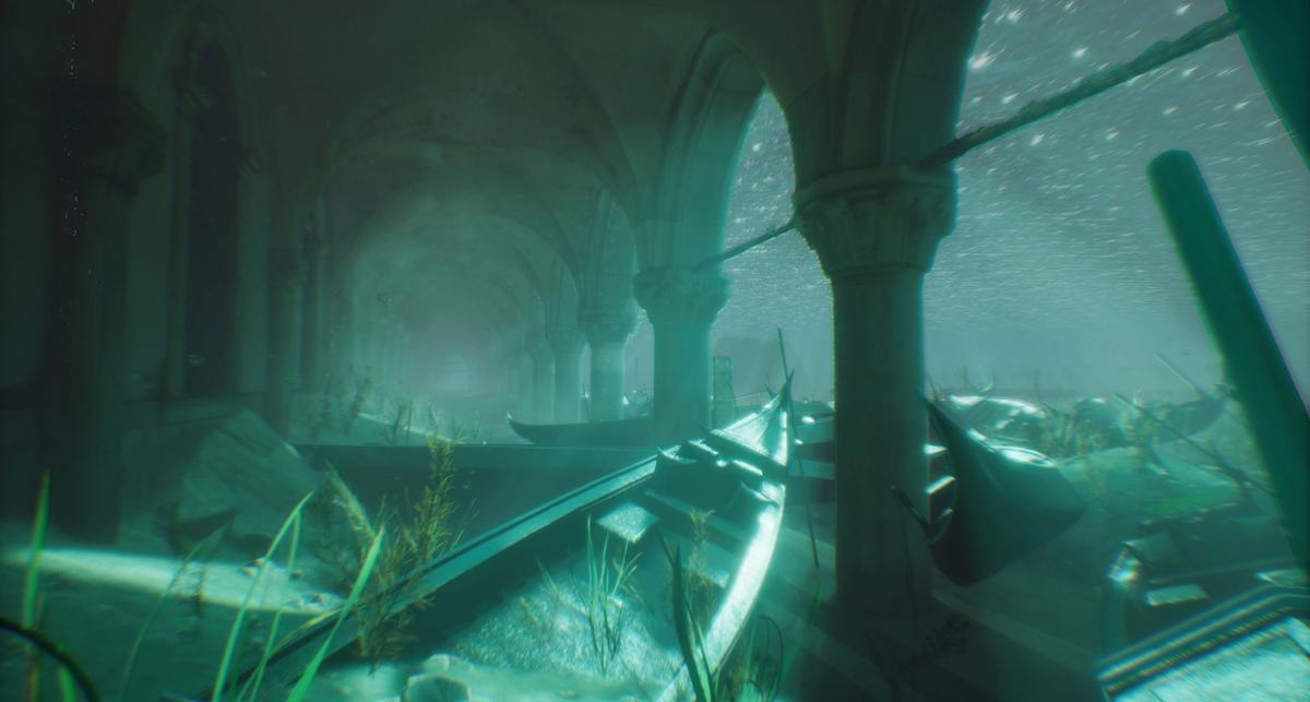 An imagined flooded Venice Elisabeth Jonniaux and Yves Ubelmann © Iconem – GPI