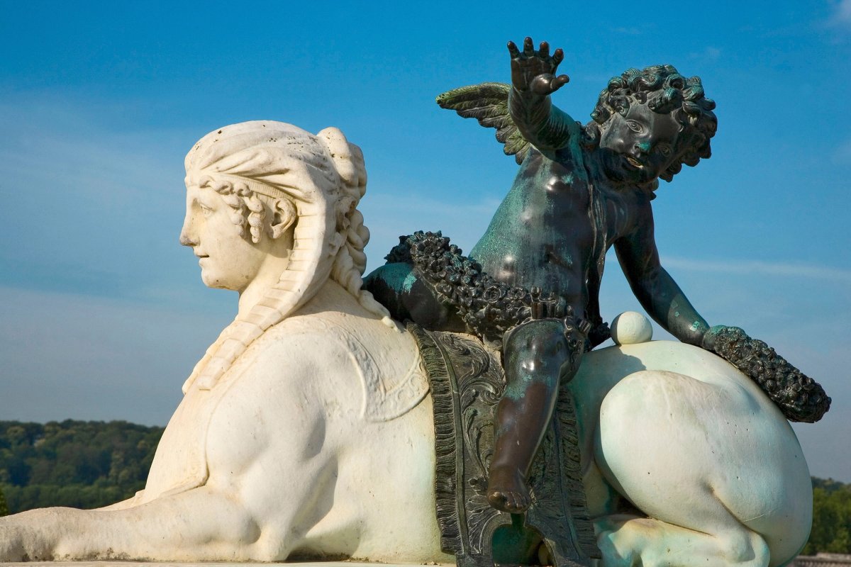 Not-so-stupid Cupid: perhaps AI will encourage the ordinarily silent statues of Versailles to dish the dirt on Louis XVI and his queen, Marie Antoinette
Jonathan/Adobe Stock