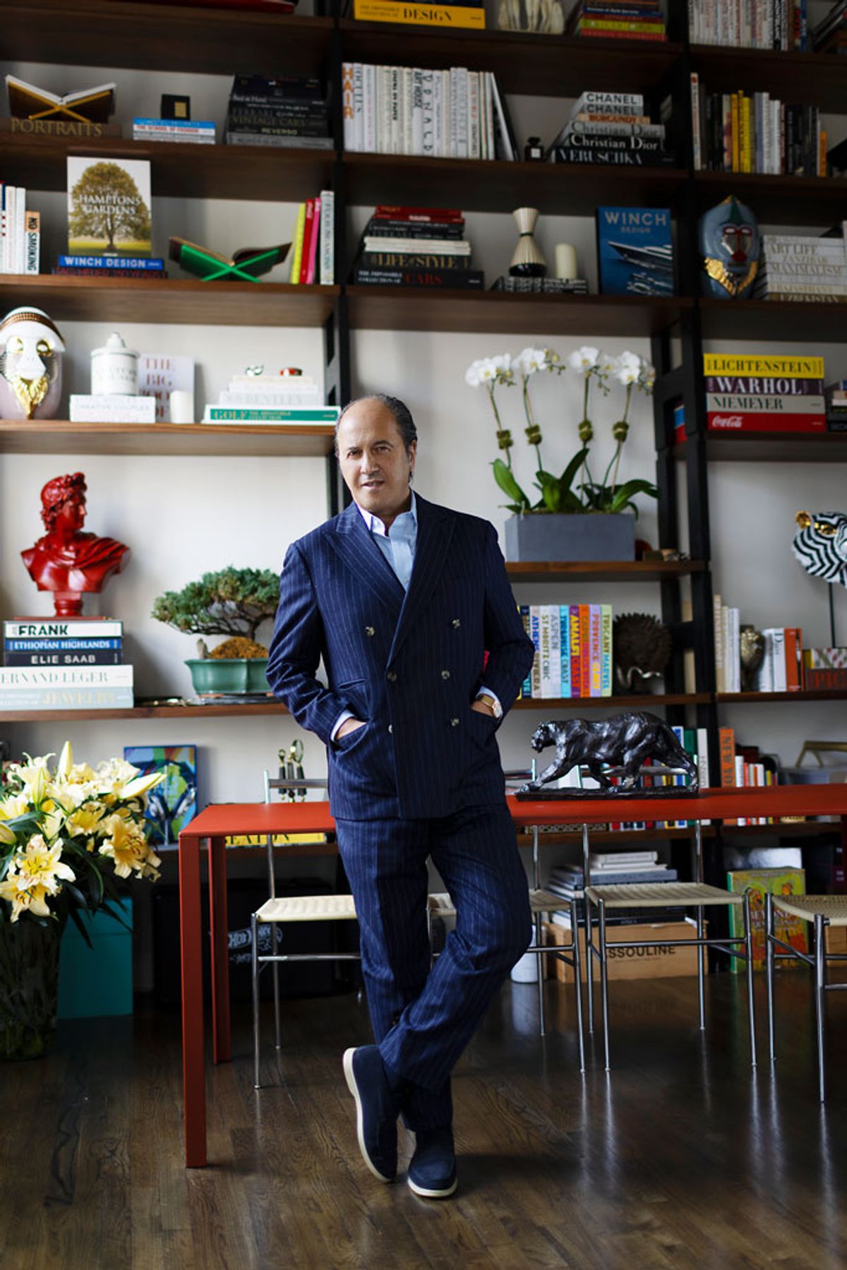 Prosper Assouline, co-founder of Assouline publishing © Steve Benisty