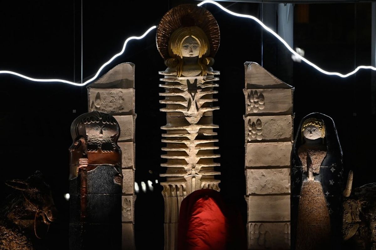 The Vatican's lambasted nativity scene courtesy Catholic Herald