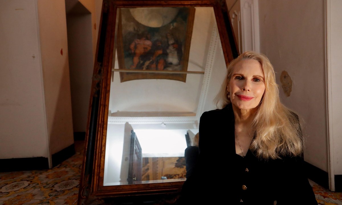 Texan princess evicted from Rome villa with Caravaggio ceiling Texan princess evicted from Rome villa with Caravaggio ceiling