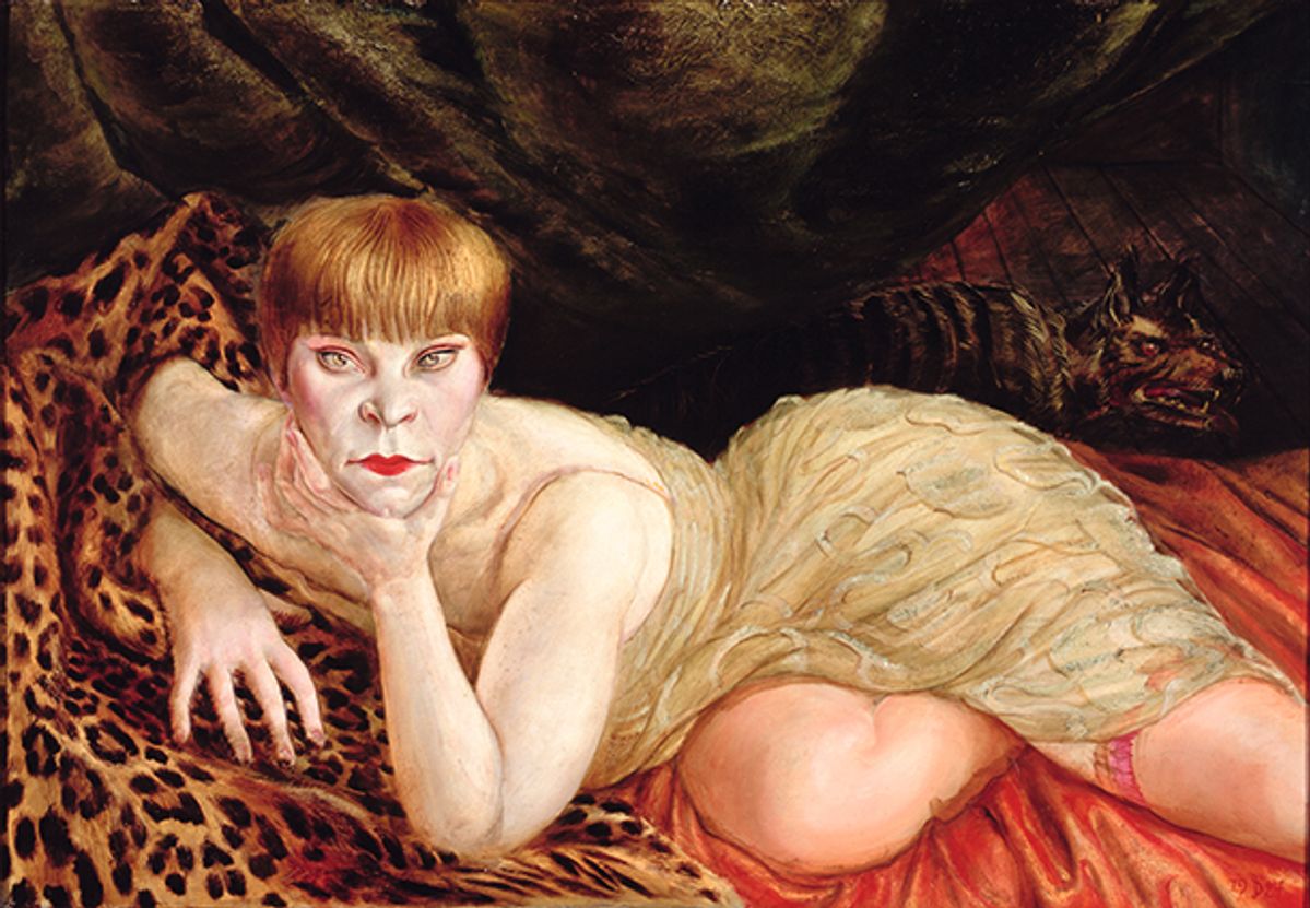 Femme fatale: Otto Dix’s Reclining Woman on a Leopard Skin (1927) © 2025 Artists Rights Society (ARS), New York/VG Bild-Kunst, Bonn; courtesy of the Johnson Museum