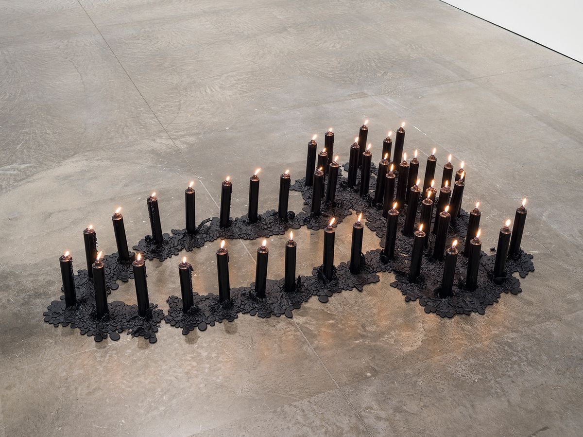 The Tate Modern show will re-create key works from Ana Mendieta’s Silueta Series, including Ñañigo Burial (1976) Photo: Alex Yudzon; © Estate of Ana Mendieta Collection, LLC. Licensed by ARS, New York/DACS, 2026/Courtesy Marian Goodman Gallery and Alison Jacques, London