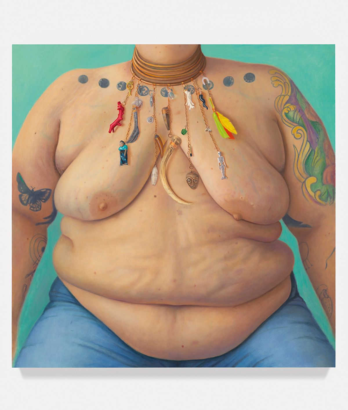 Clarity Haynes's Grace (2019), oil on canvas Courtesy of the artist