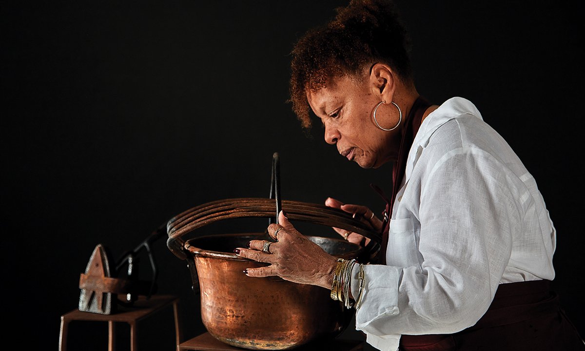 the Toronto-based US artist exploring the American flag and its many meanings