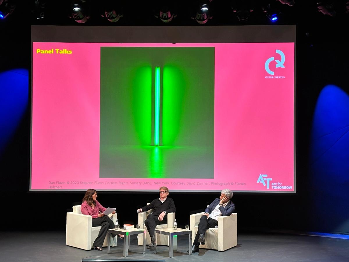 Flavin Judd and Michael Govan reminisce in Doha
The Art Newspaper