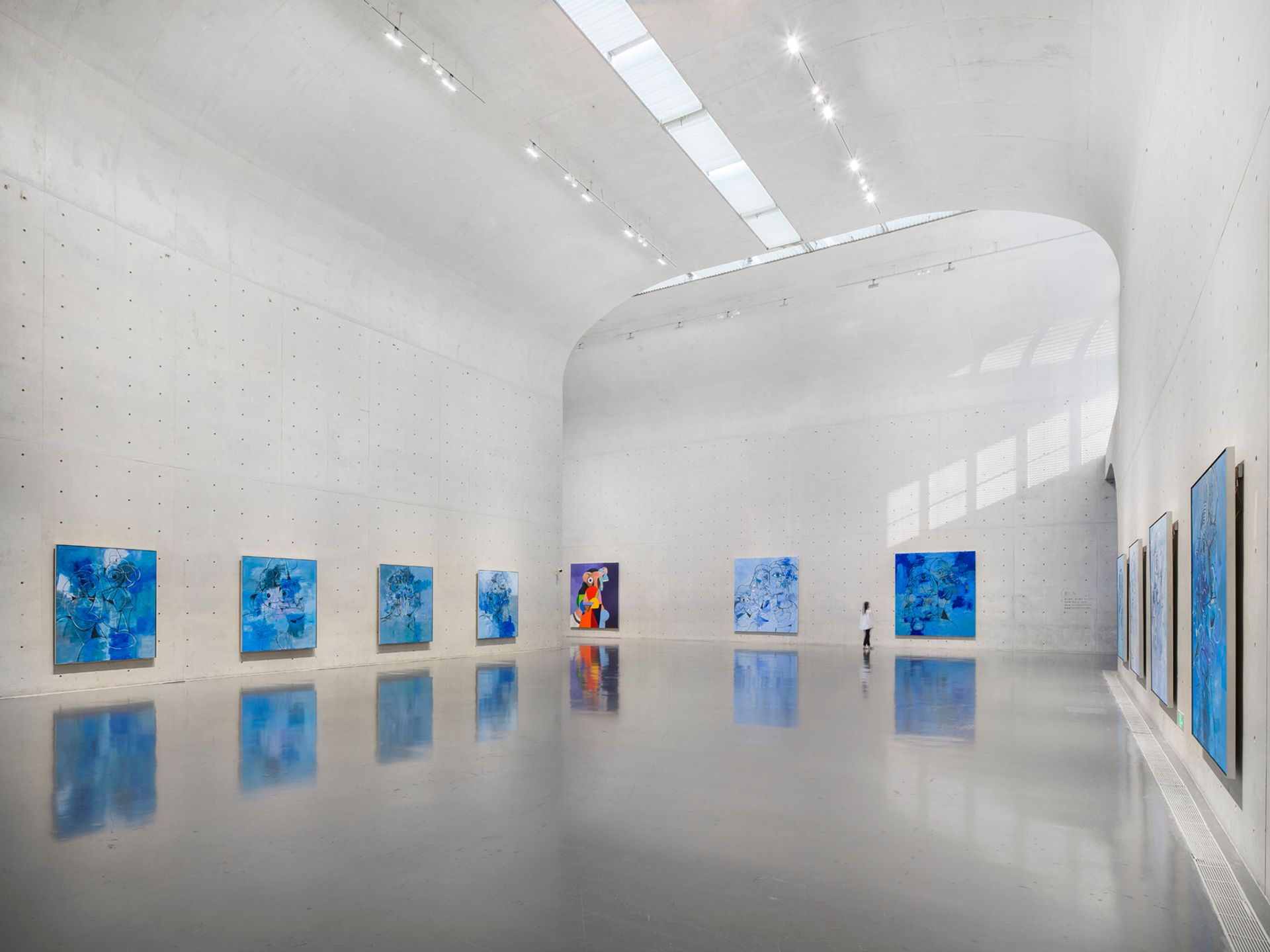 An installation view of George Condo: The Picture Gallery at the Long Museum (West Bund) in Shanghai Photo: JJYPHOTO; © George Condo; courtesy of the artist and Hauser & Wirth

