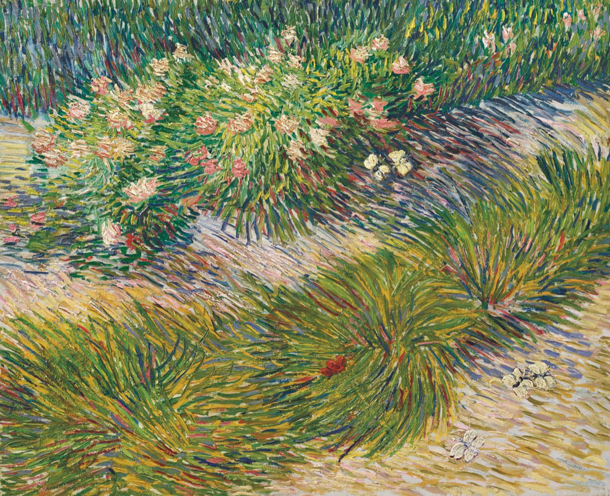 Van Gogh’s Corner of a Garden with Butterflies (Coin de jardin avec papillons) (May-July 1887) Christie’s Images Ltd 2024